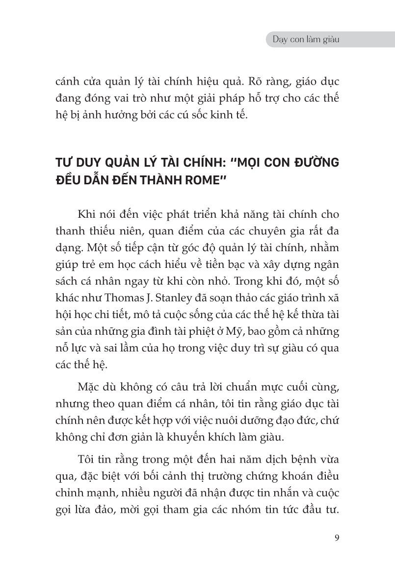Dạy Con Làm Giàu: Bài Học "Vỡ Lòng" Về Quản Lý Tài Chính Cho Trẻ - Vương Dịch Tuyền