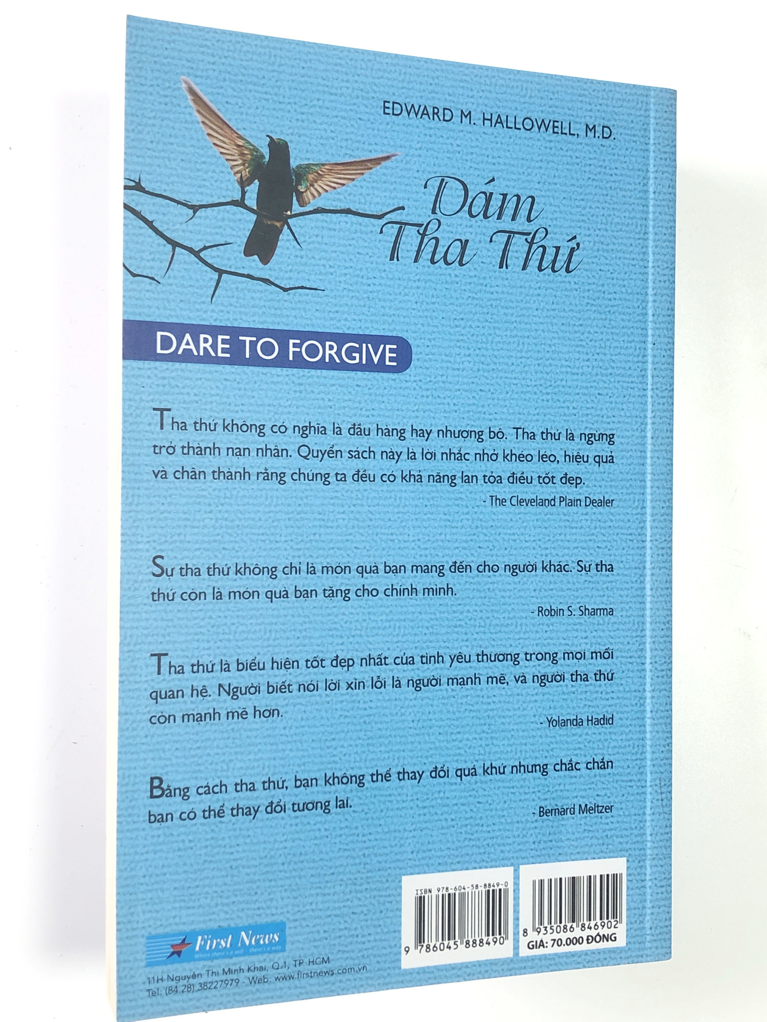 { Trưng Bày } Dám Tha Thứ - Dare to Forgive - Edward M Hallowell, M D