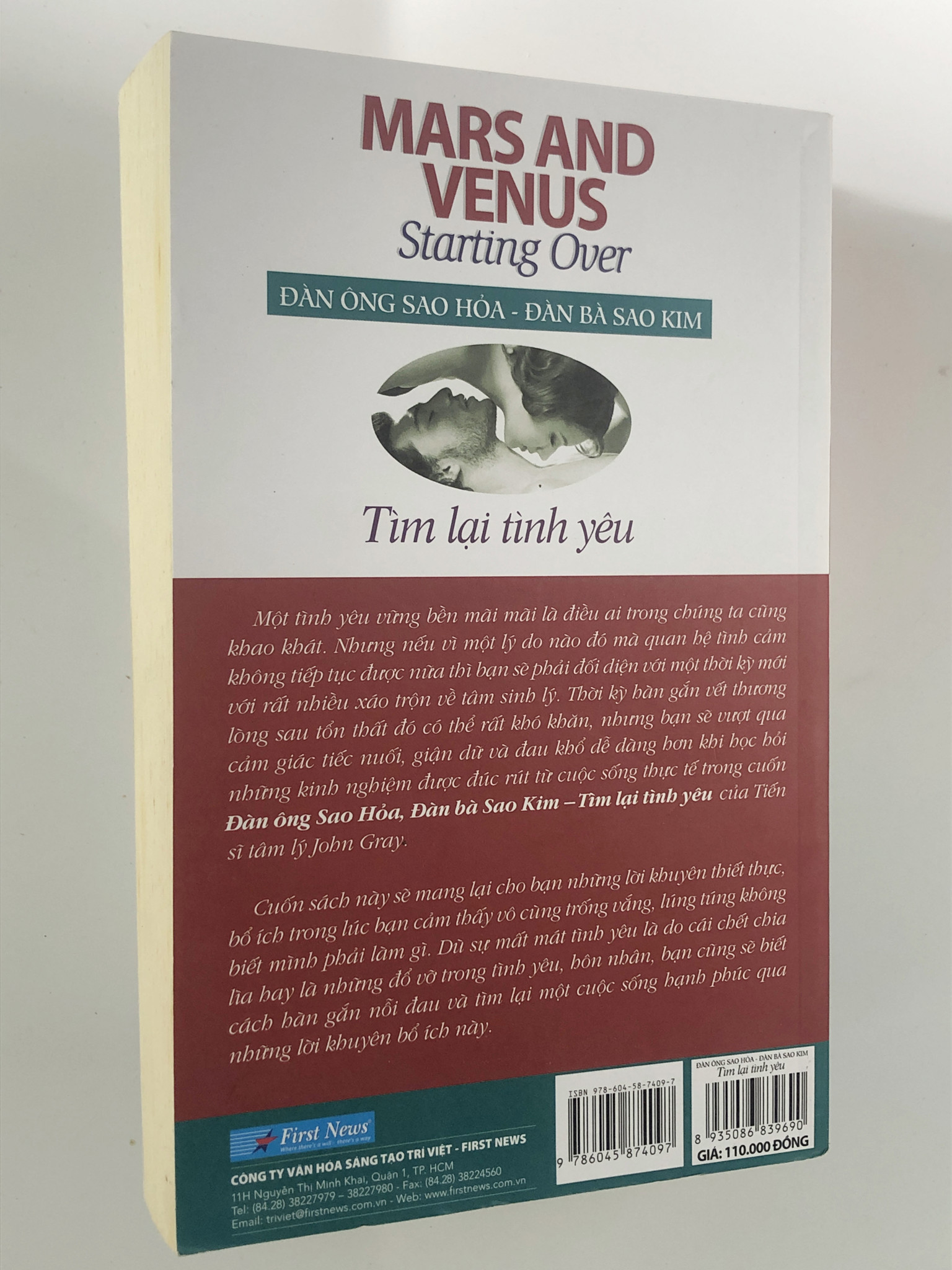 { Trưng Bày } Đàn ông Sao Hỏa - Đàn Bà Sao Kim (Tìm lại tình yêu) - John Gray