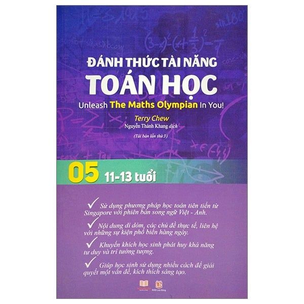  Đánh Thức Tài Năng Toán Học Tập 5 (11 - 13 Tuổi) - Terry Chew 