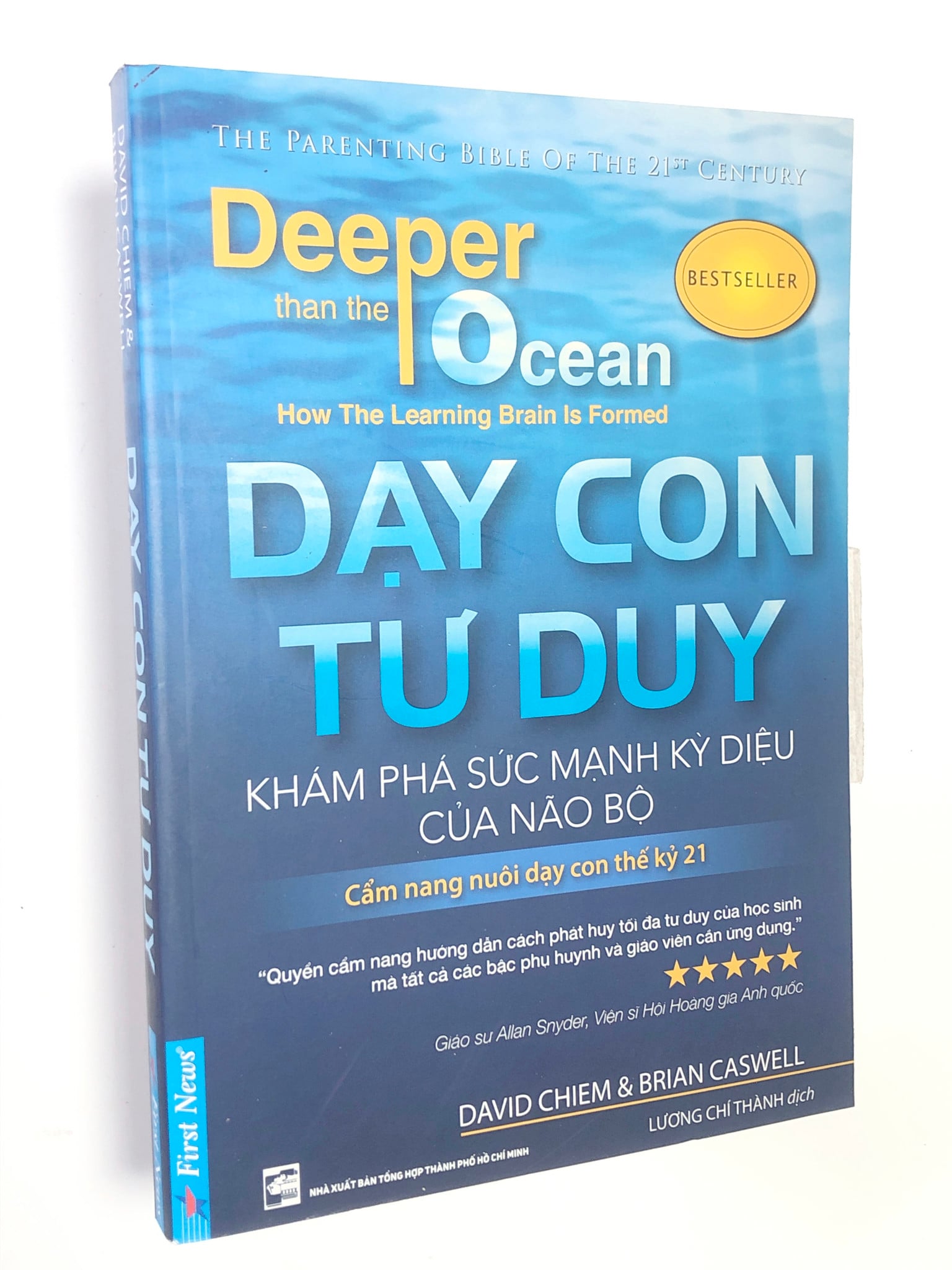 { Trưng Bày } Dạy Con Tư Duy - Khám Phá Sức Mạnh Kỳ Diệu Của Não Bộ - David Chiem & Brian Caswell.