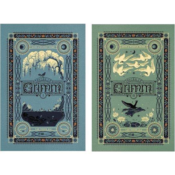  Combo 2 Quyển Truyện Cổ Grim ( Tập 1 + 2 ) 