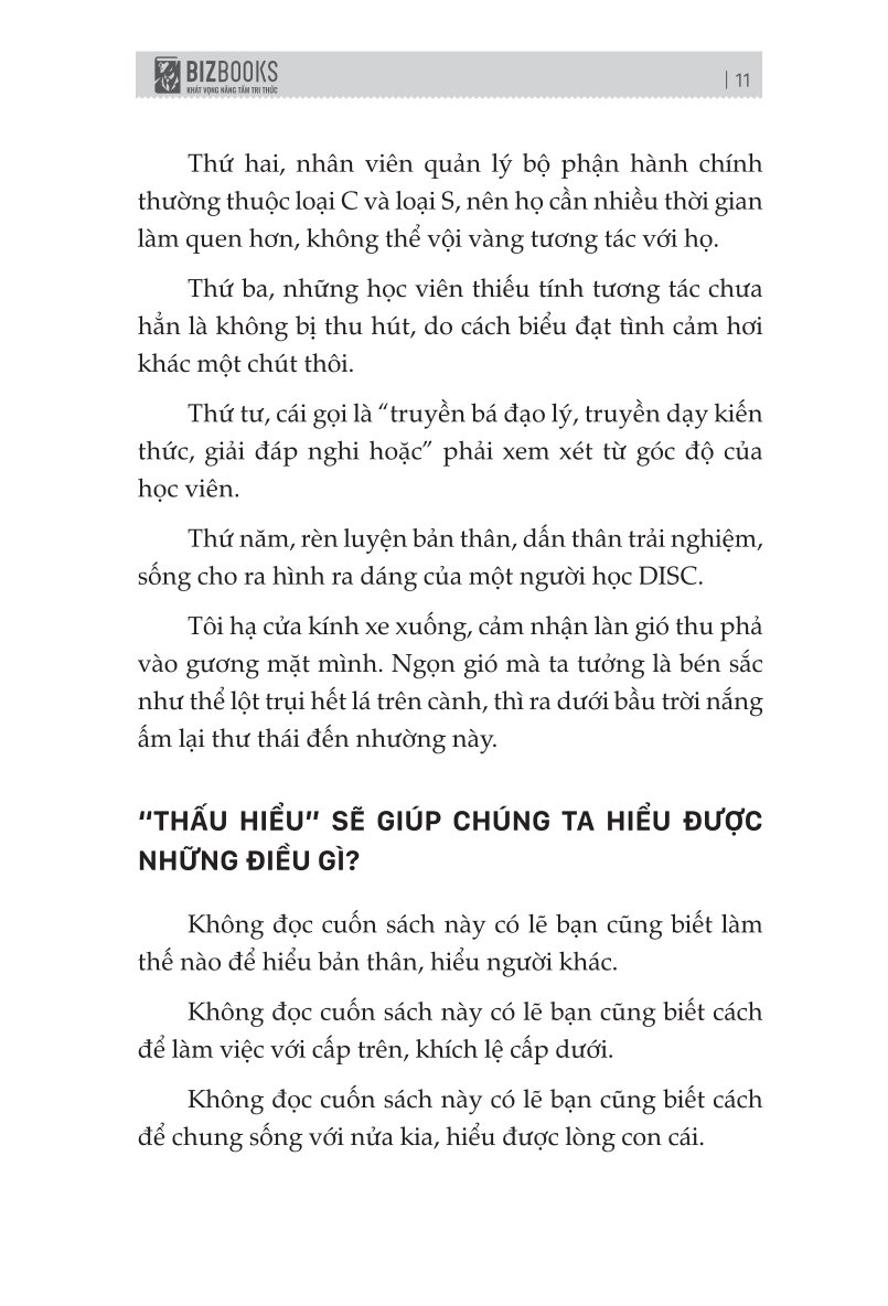 Ứng Dụng Disc Để Hiểu Từng Người Xung Quanh Bạn Trong Công Việc - Du Lượng