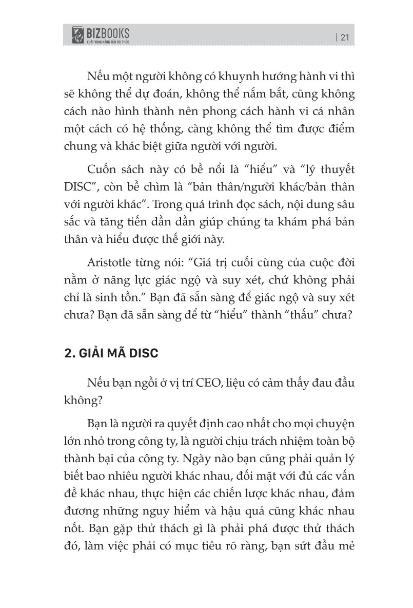 Ứng Dụng Disc Để Hiểu Từng Người Xung Quanh Bạn Trong Công Việc - Du Lượng