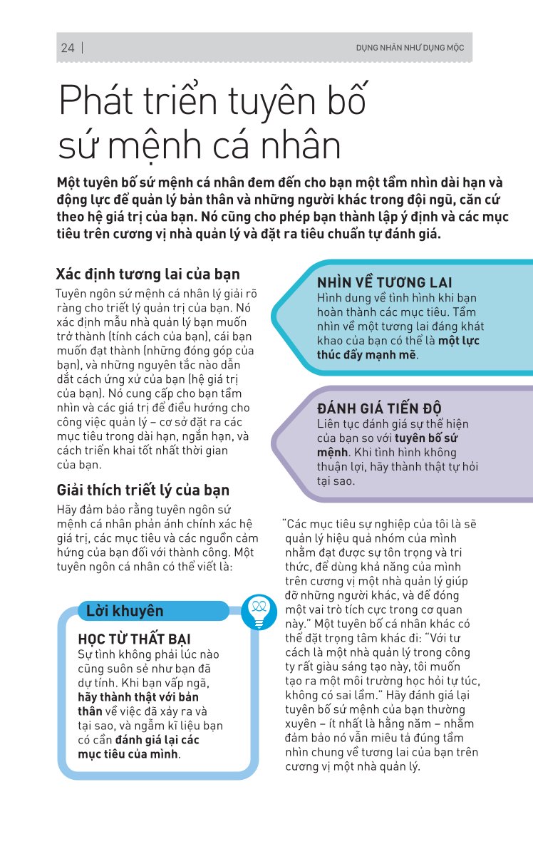 Kỹ Năng Toàn Diện - Dụng Nhân Như Dụng Mộc