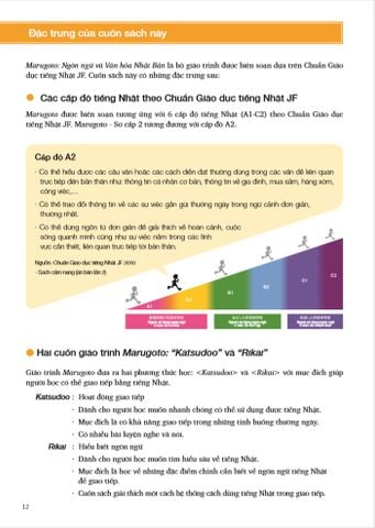  Marugoto A2 - Hoạt Động Giao Tiếp A2 -  Sơ cấp 2: Ngôn ngữ và Văn Hóa Nhật Bản 