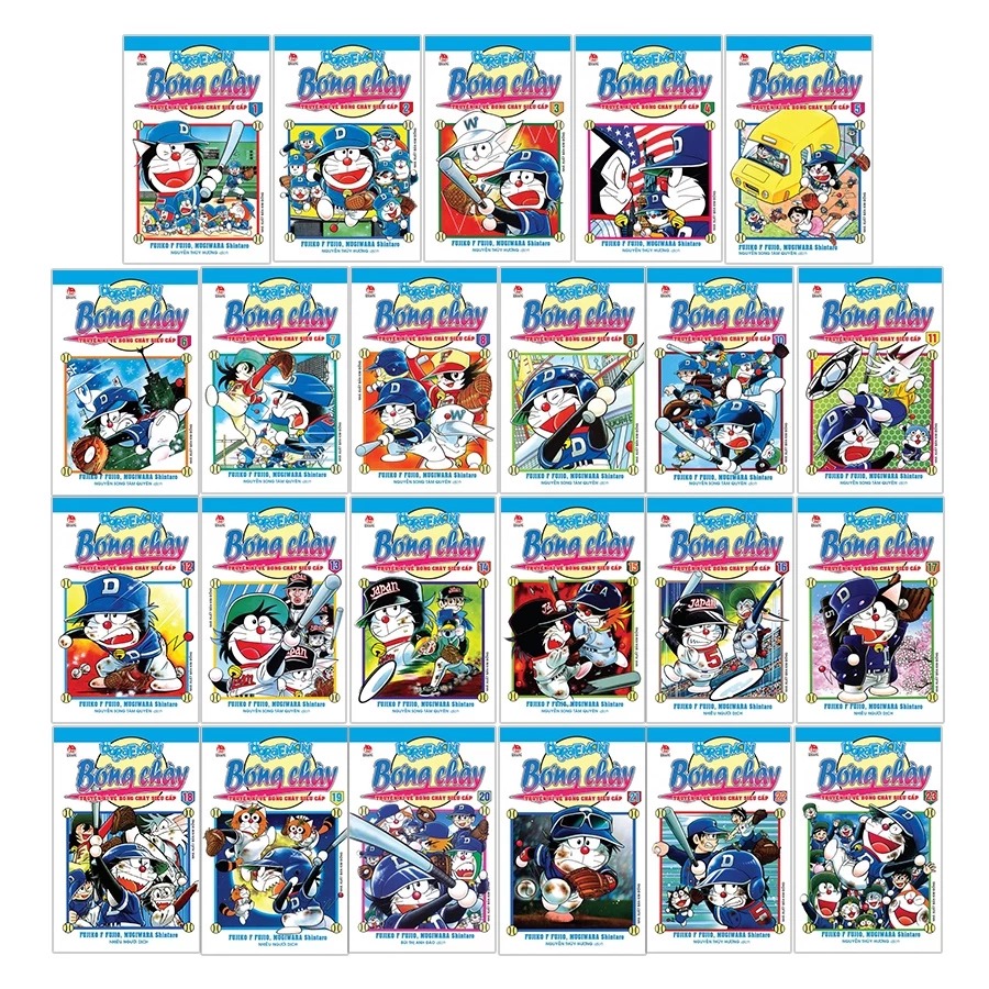 Combo Doraemon Bóng Chày (23 Tập) - Nhiều Tác Giả