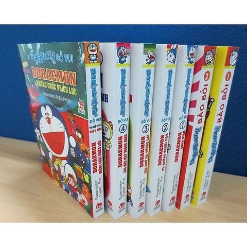  Combo Doraemon Đố Vui Bộ  (7 Tập) - Fujiko Pro 