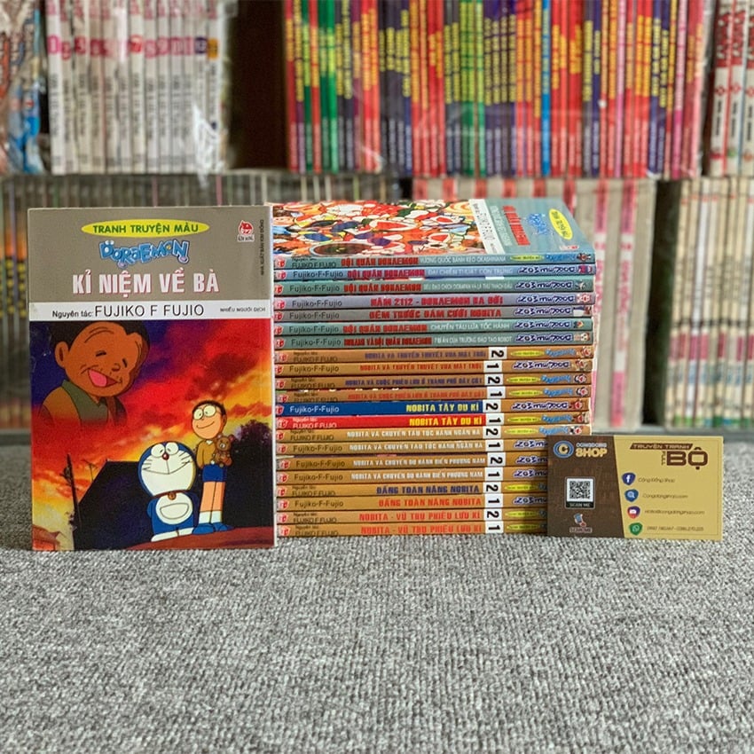 Combo Doraemon Tranh Truyện Màu Dài (22 Tập) - Fujiko F Fujio