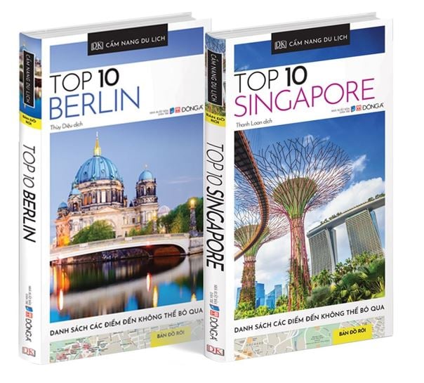 Combo 2 Quyển: Cẩm Nang Du Lịch Top 10 (Berlin + Singapore) - DK