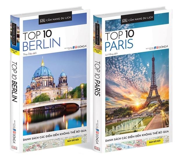 Combo 2 Quyển: Cẩm Nang Du Lịch Top 10 (Berlin + Paris) - DK
