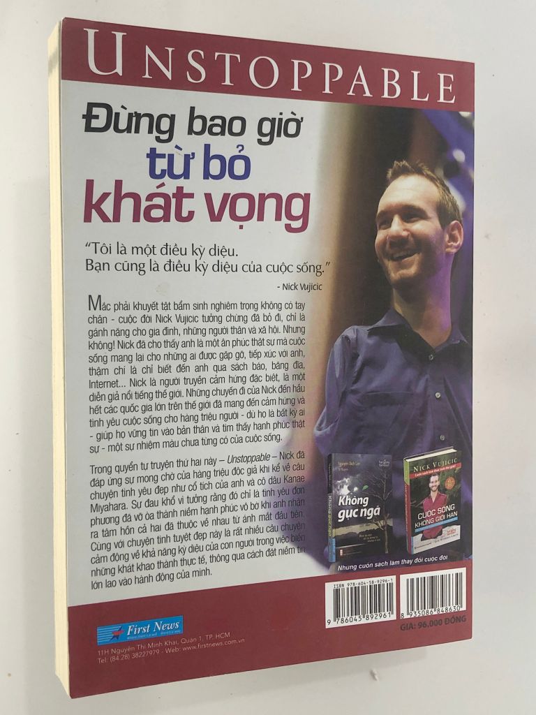 Nick Vujicic - Đừng Bao Giờ Từ Bỏ Khát Vọng