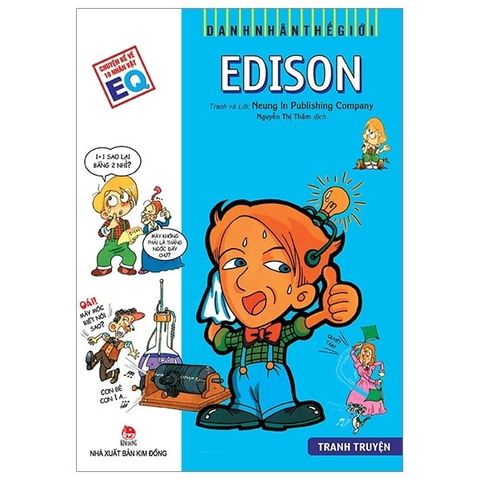  Combo 5 Quyển Danh Nhân Thế Giới ( Edison + Lincoln + Napoleon + Niutơn + Nobel ) 