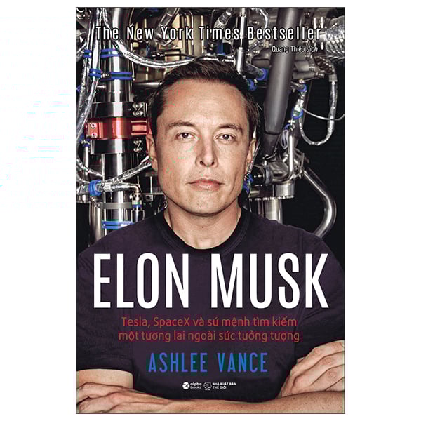Combo 2 quyển Elon Musk (Elon Musk + Tiểu sử Elon Musk)