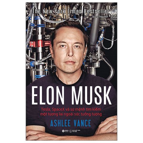  Combo 2 quyển Elon Musk (Elon Musk + Tiểu sử Elon Musk) 