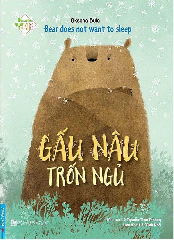 Gấu Nâu Trốn Ngủ - Nature Smart For Kids - Okasana Bula, Kateryna mikhalitsyna