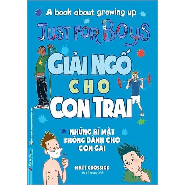  { Trưng Bày } Giải Ngố Cho Con Trai - Matt Crossick 