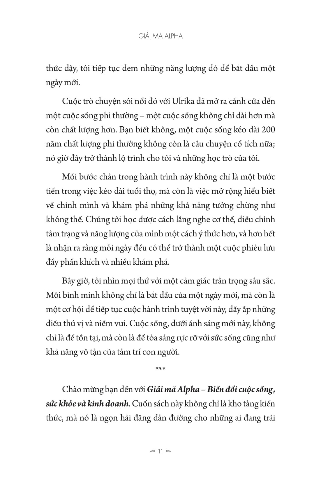 Giải Mã Alpha - Biến Đổi Cuộc Sống, Sức Khỏe Và Kinh Doanh - Lan Bercu