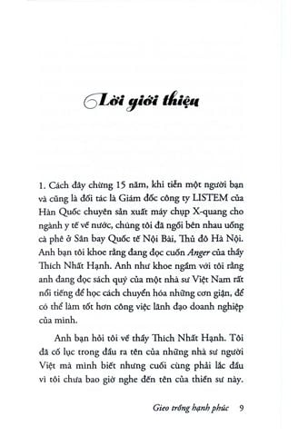  Combo 3 Quyển Thầy Thích Nhất Hạnh ( Hạnh Phúc Cầm Tay + Tĩnh Lặng + Gieo Trồng Hạnh Phúc ) 