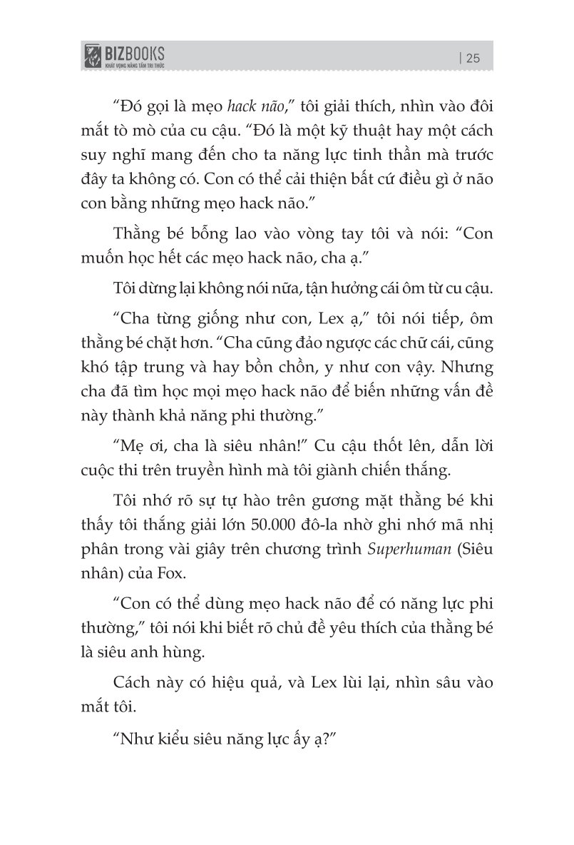 Lập Trình Não Bộ: Làm Chủ Trí Nhớ, Sự Tập Trung, Cảm Xúc Và Giải Phóng Thiên Tài Bên Trong Bạn