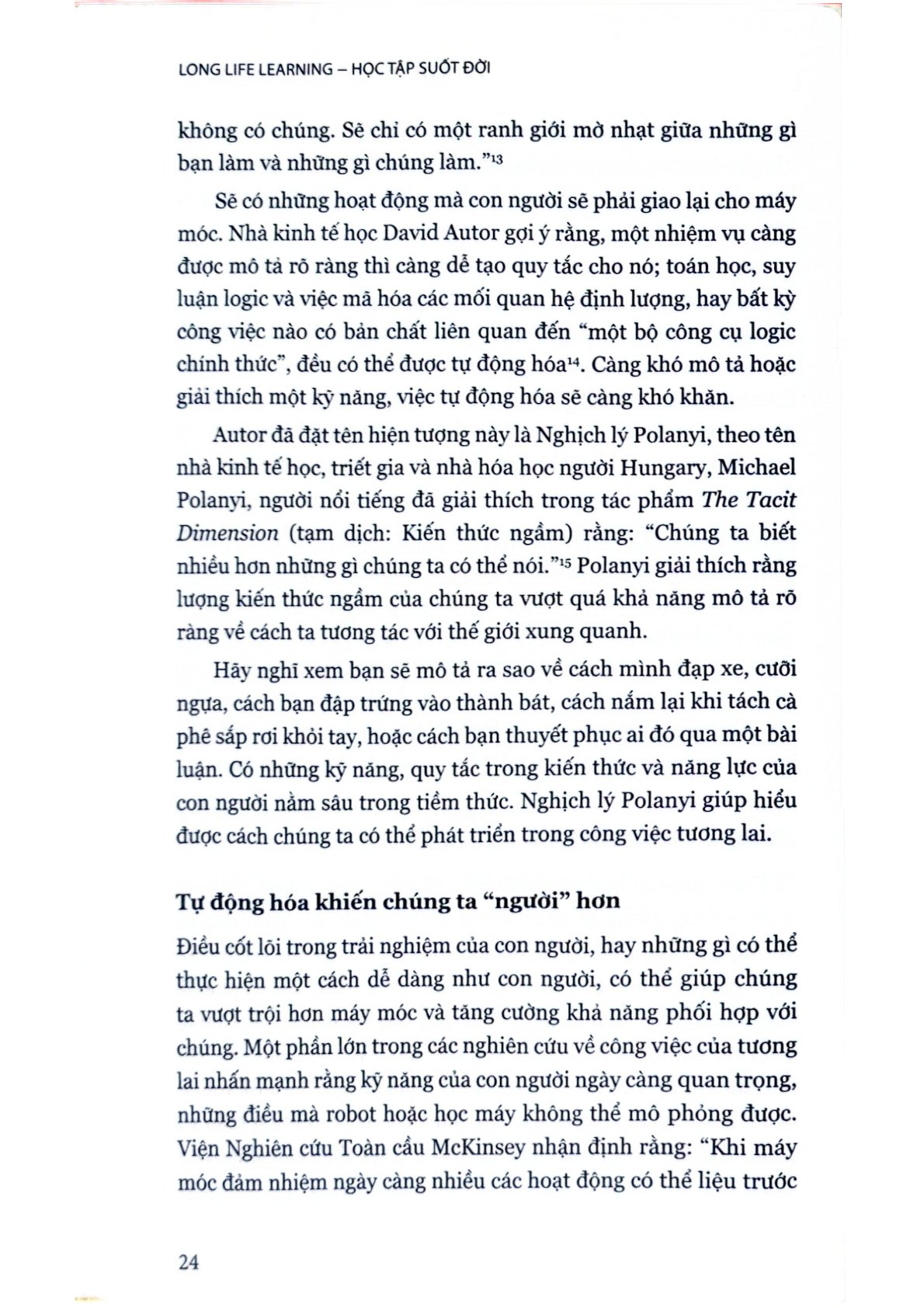 Học Tập Suốt Đời - Michelle R. Weise