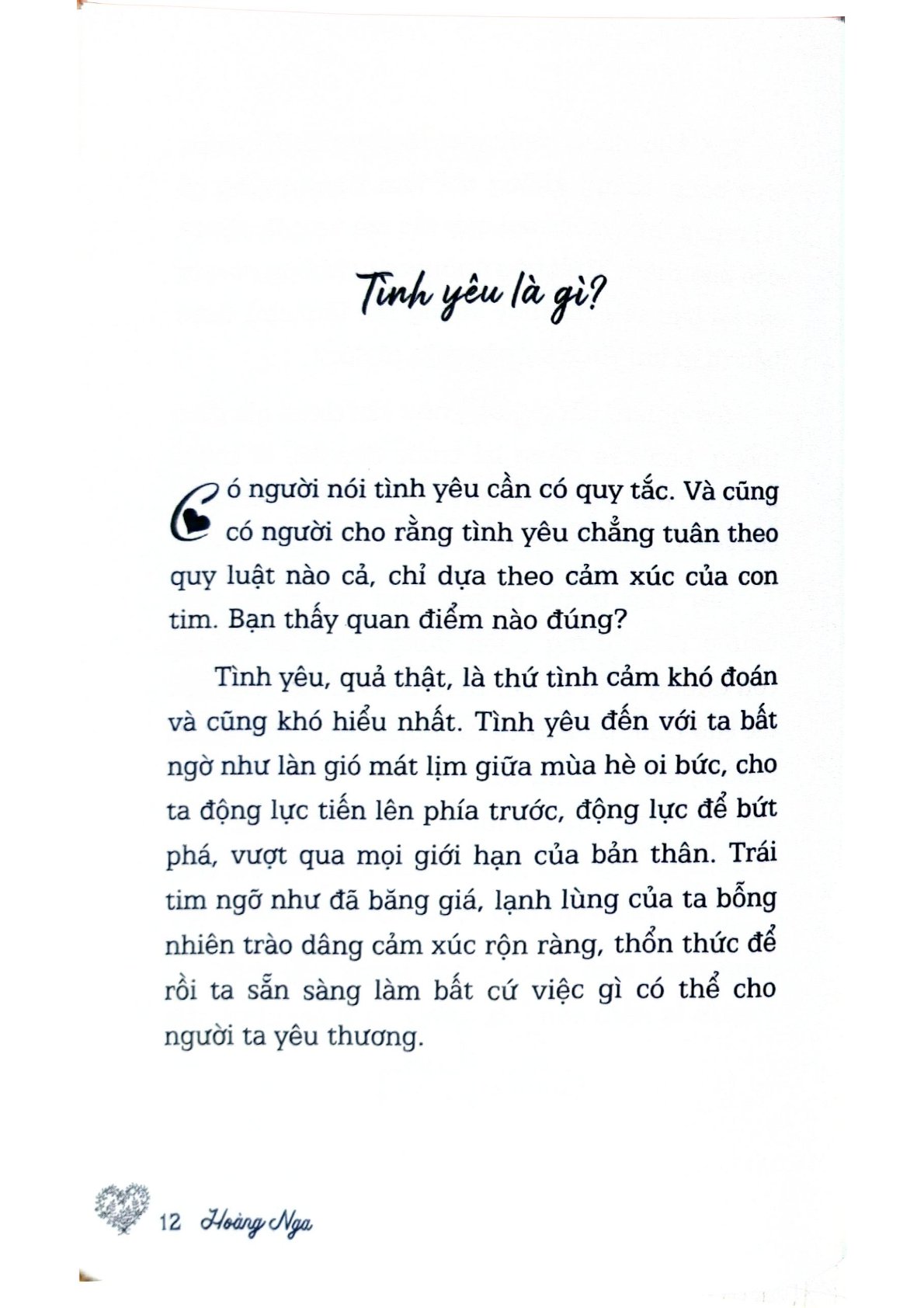 Hãy Cứ Yêu - Hoàng Nga