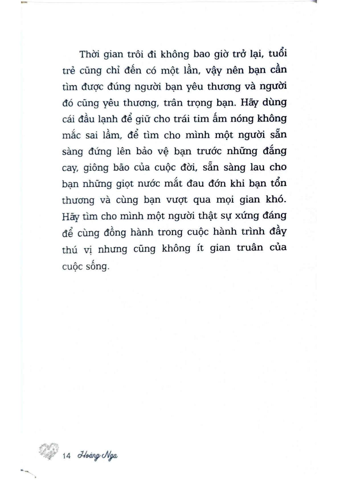 Hãy Cứ Yêu - Hoàng Nga