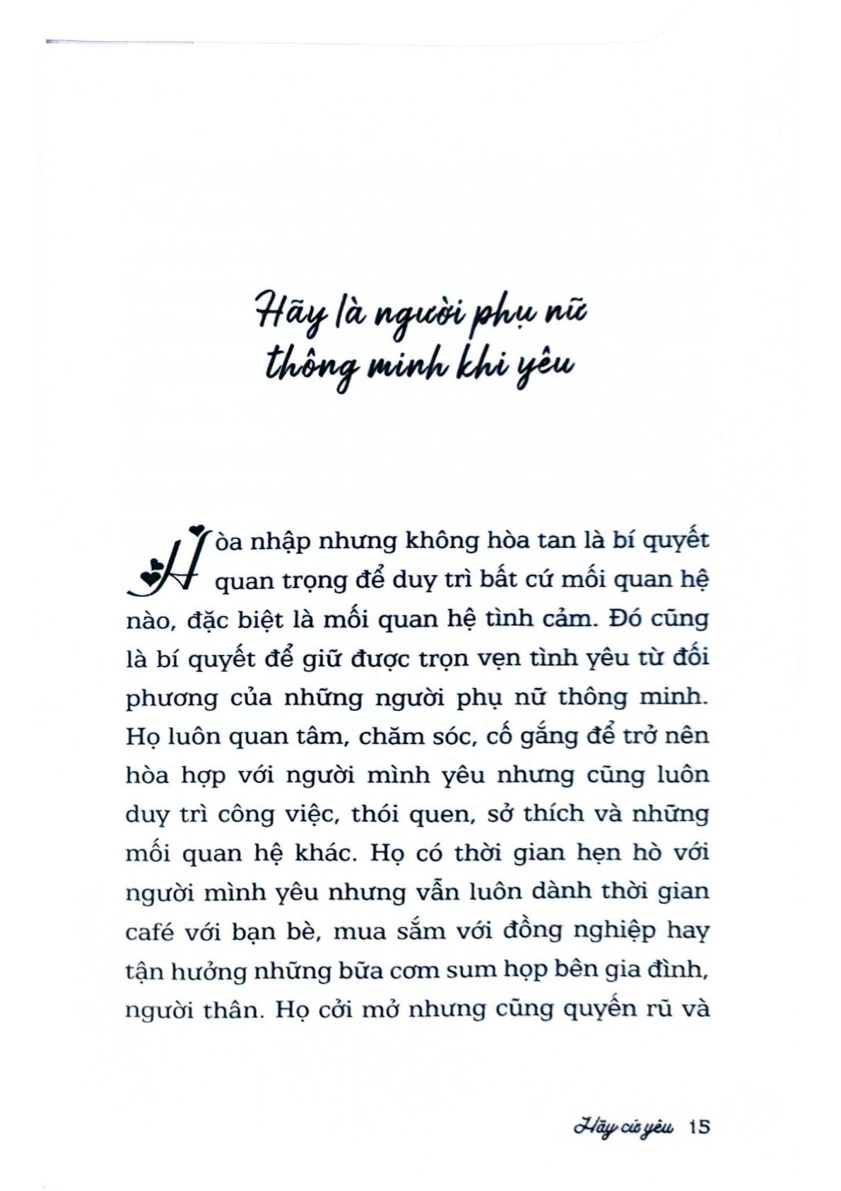 Hãy Cứ Yêu - Hoàng Nga