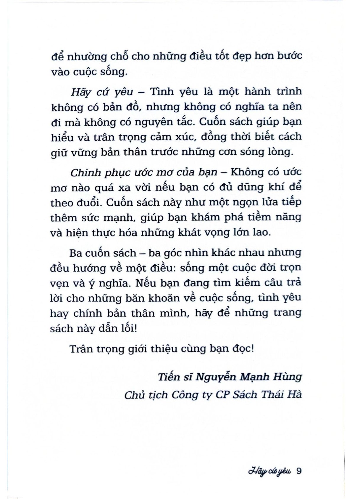 Hãy Cứ Yêu - Hoàng Nga