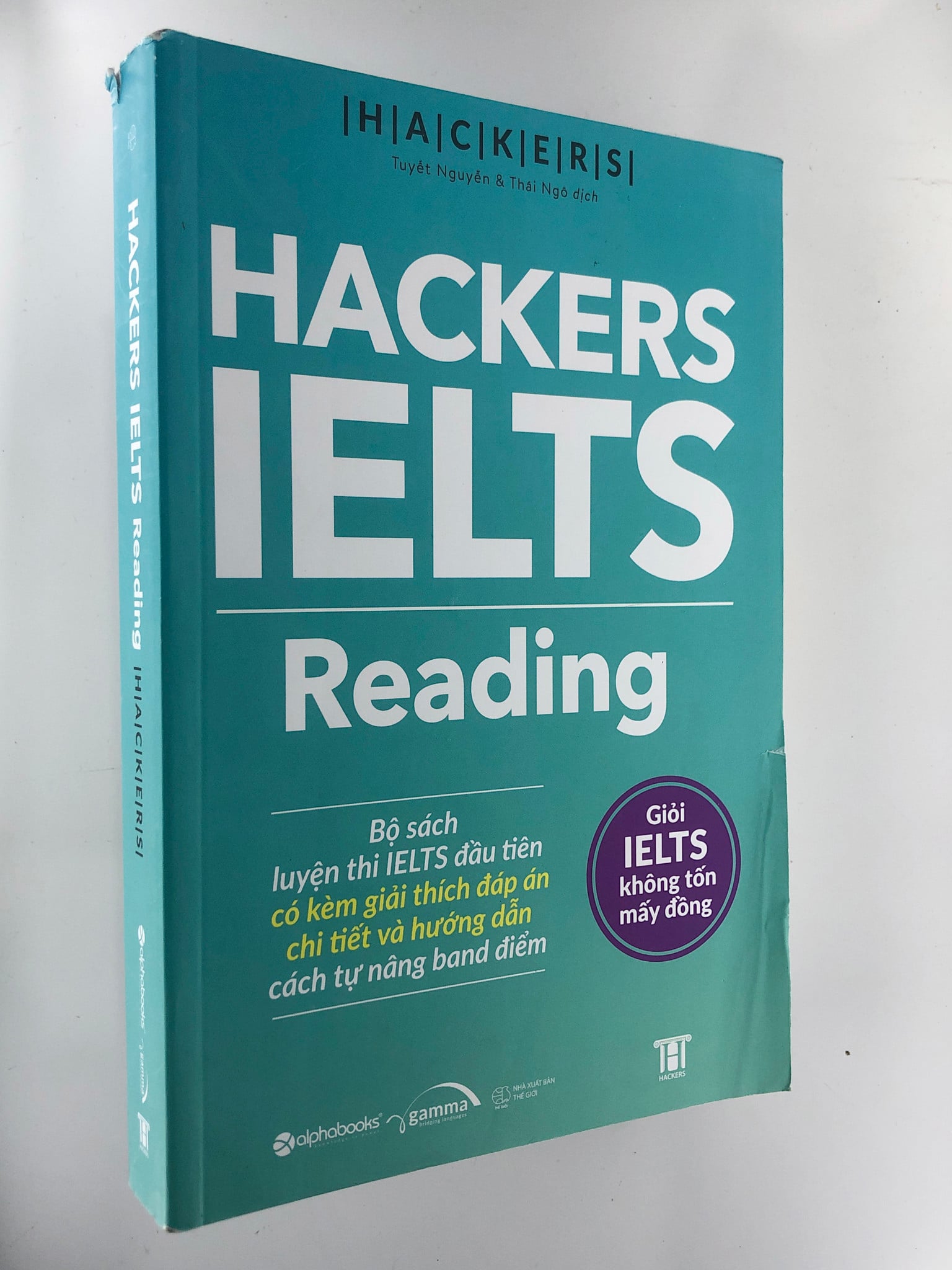 { Trưng Bày } Hackers IELTS reading - Hackers