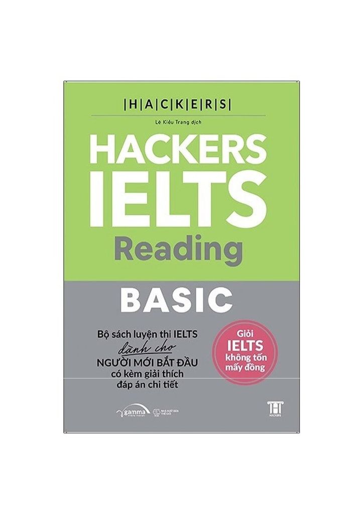  Hackers IELTS Reading Basic - Viện ngôn ngữ Hackers 