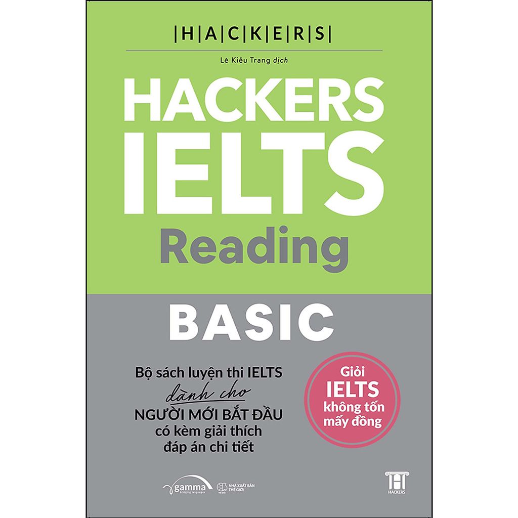  Hackers IELTS Reading Basic - Viện ngôn ngữ Hackers 