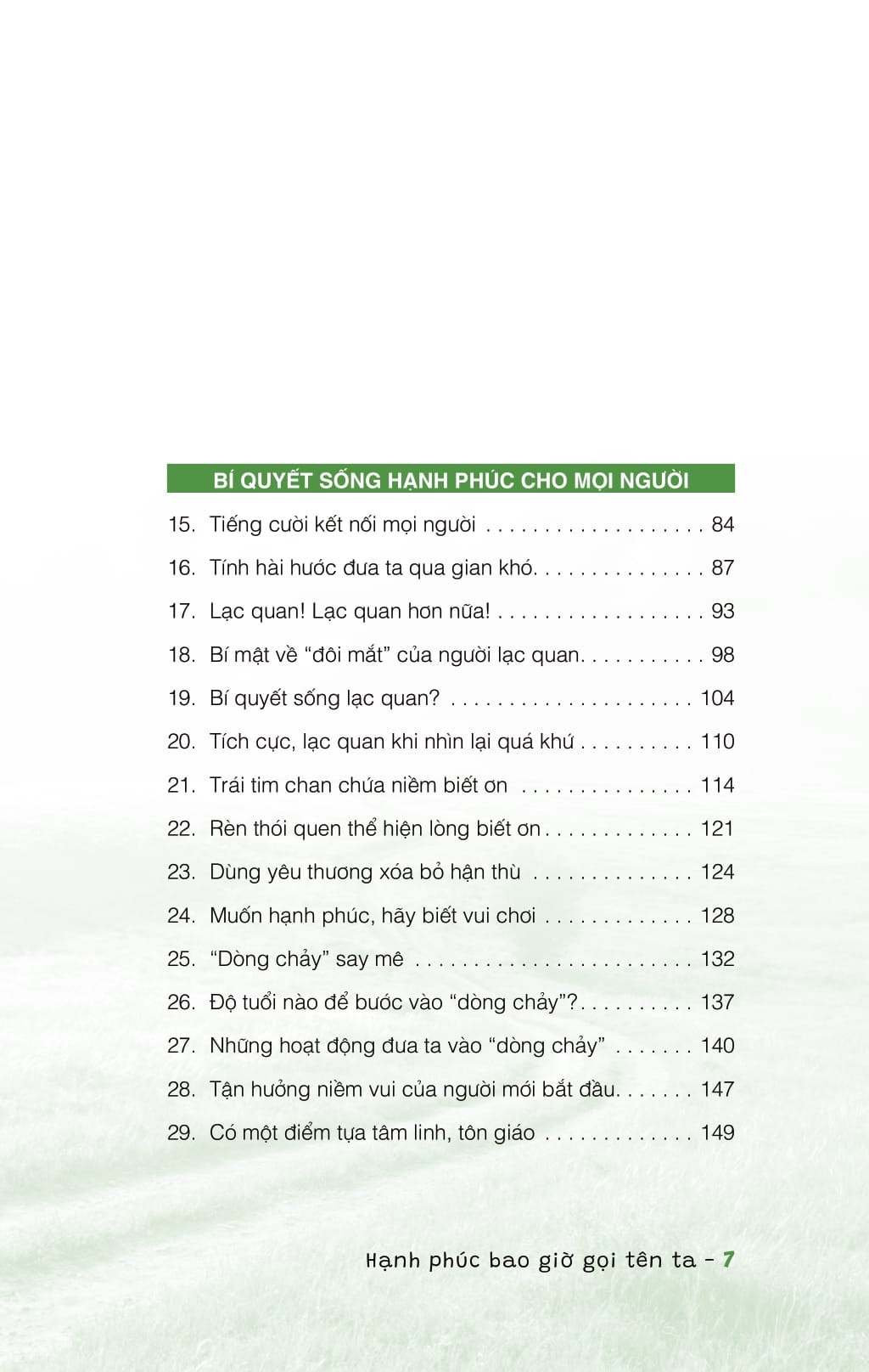 Hạnh Phúc Bao Giờ Gọi Tên Ta - My Holland