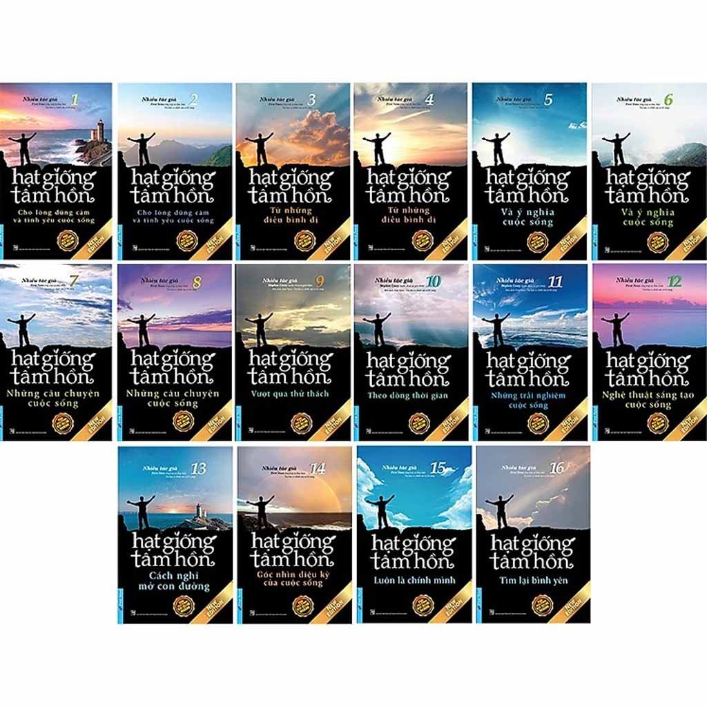 Combo 16 Quyển Hạt Giống Tâm Hồn