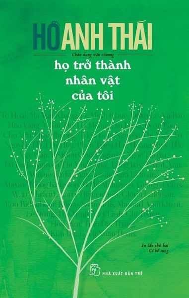  Họ Trở Thành Nhân Vật Của Tôi - Hồ Anh Thái 