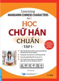  Combo 2 Quyển: Học Chữ Hán Chuẩn (Tập 1 + 2) 