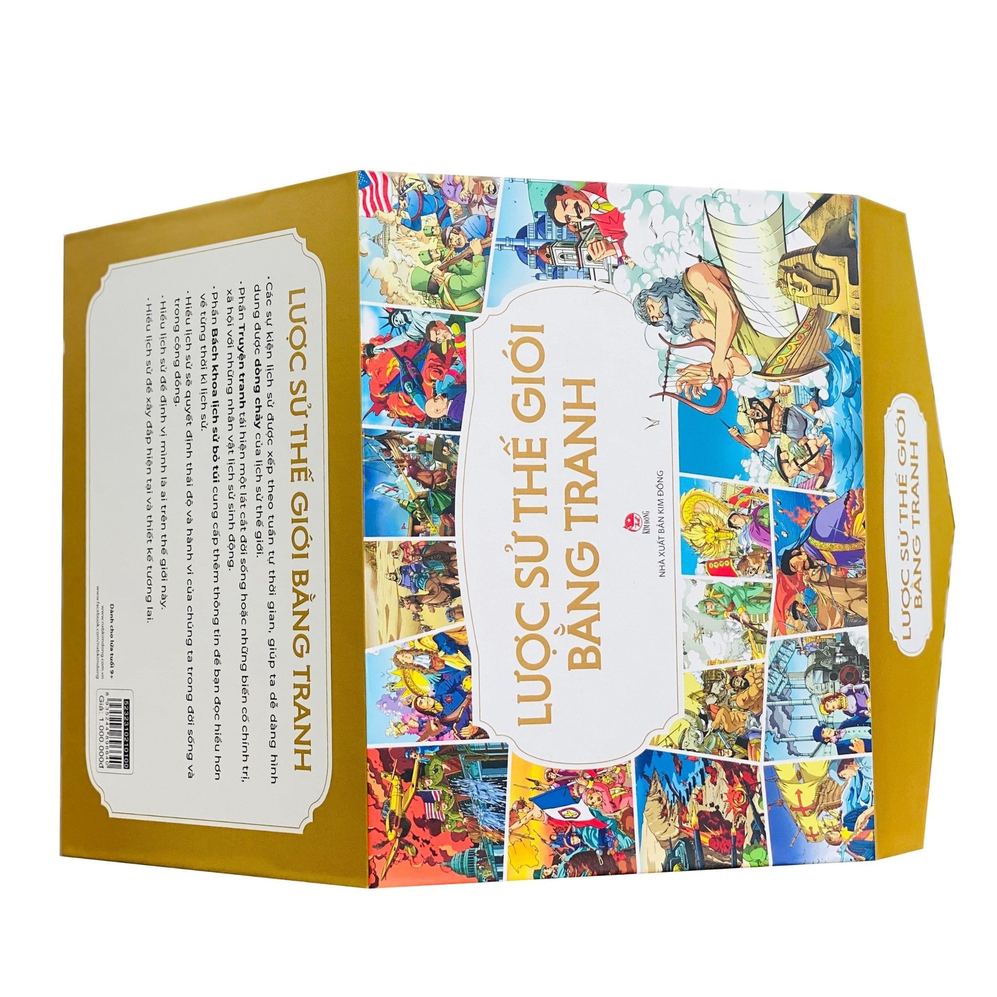 Boxset Hộp Lược Sử Thế Giới Bằng Tranh - 17C - Li Zheng