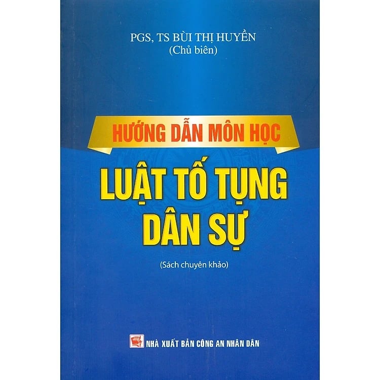 Hướng Dẫn Môn Học Luật Tố Tụng Dân Sự - PGS.TS. Bùi Thị Huyền