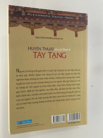  { Trưng Bày } Huyền Thuật Và Các Đạo Sĩ Tây Tạng - Alexandra David Neel 