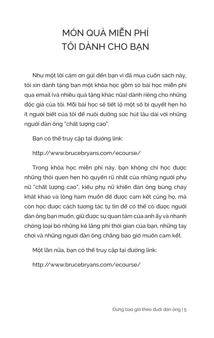 Đừng Bao Giờ Theo Đuổi Đàn Ông - 38 Tuyệt Chiêu Làm Chủ Mối Quan Hệ Với Người Khác Phái