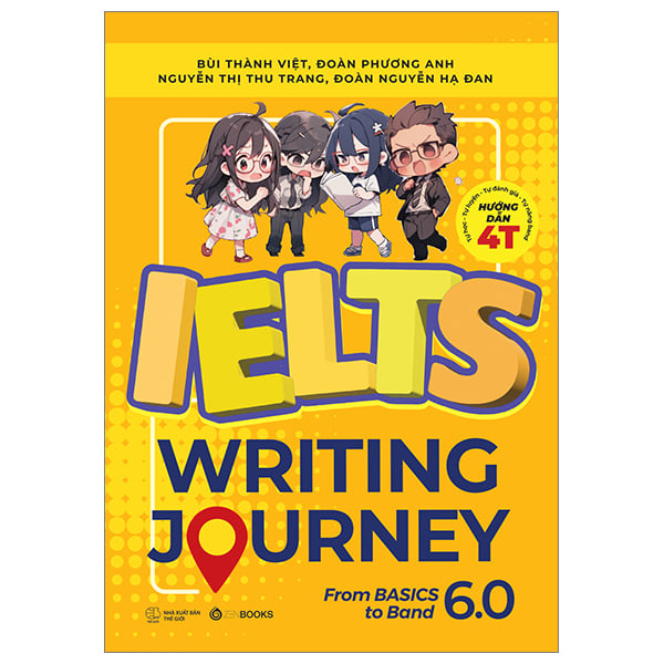 Combo 2 Quyển Ielts Writing Journey (From Basics To Band 6.0 + Elevate To Band 8.0) - Bùi Thành Việt