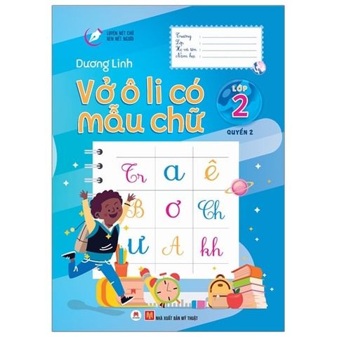  Combo Luyện Nét Chữ Rèn Nết Người - Lớp 2 (2 Quyển) - Dương Linh 