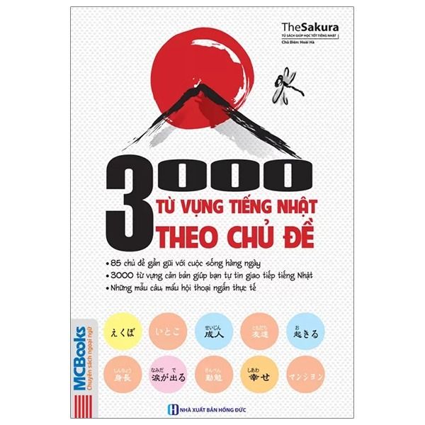  3000 từ vựng tiếng Nhật theo chủ đề 