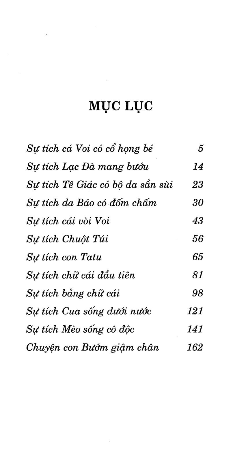 Sự Tích Các Loài Vật - Rudyard Kipling