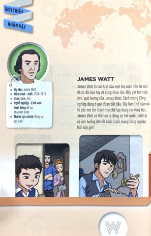  James Watt - Who? Chuyện Kể Danh Nhân Thế Giới 