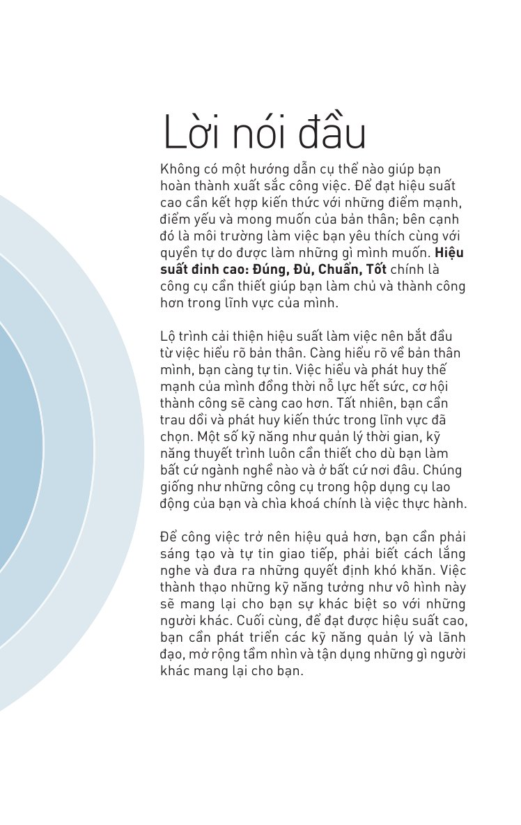 Kỹ Năng Toàn Diện - Hiệu Suất Đỉnh Cao: Đúng, Đủ, Chuẩn, Tốt