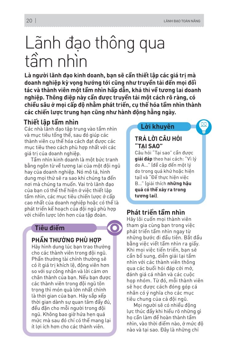 Kỹ Năng Toàn Diện - Lãnh Đạo Toàn Năng