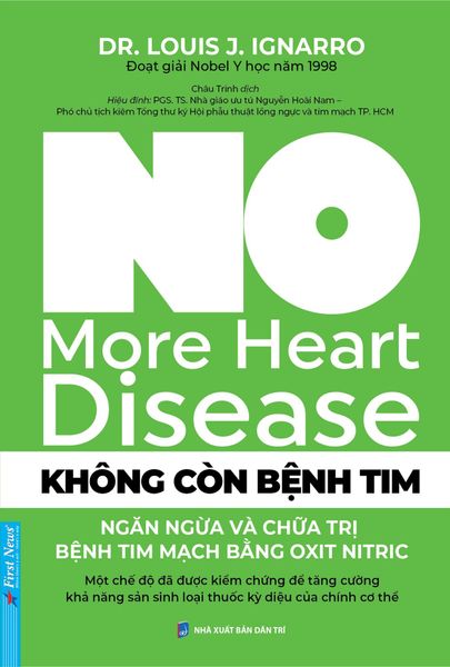  Không Còn Bệnh Tim - Dr. Louis J. Ignarro 
