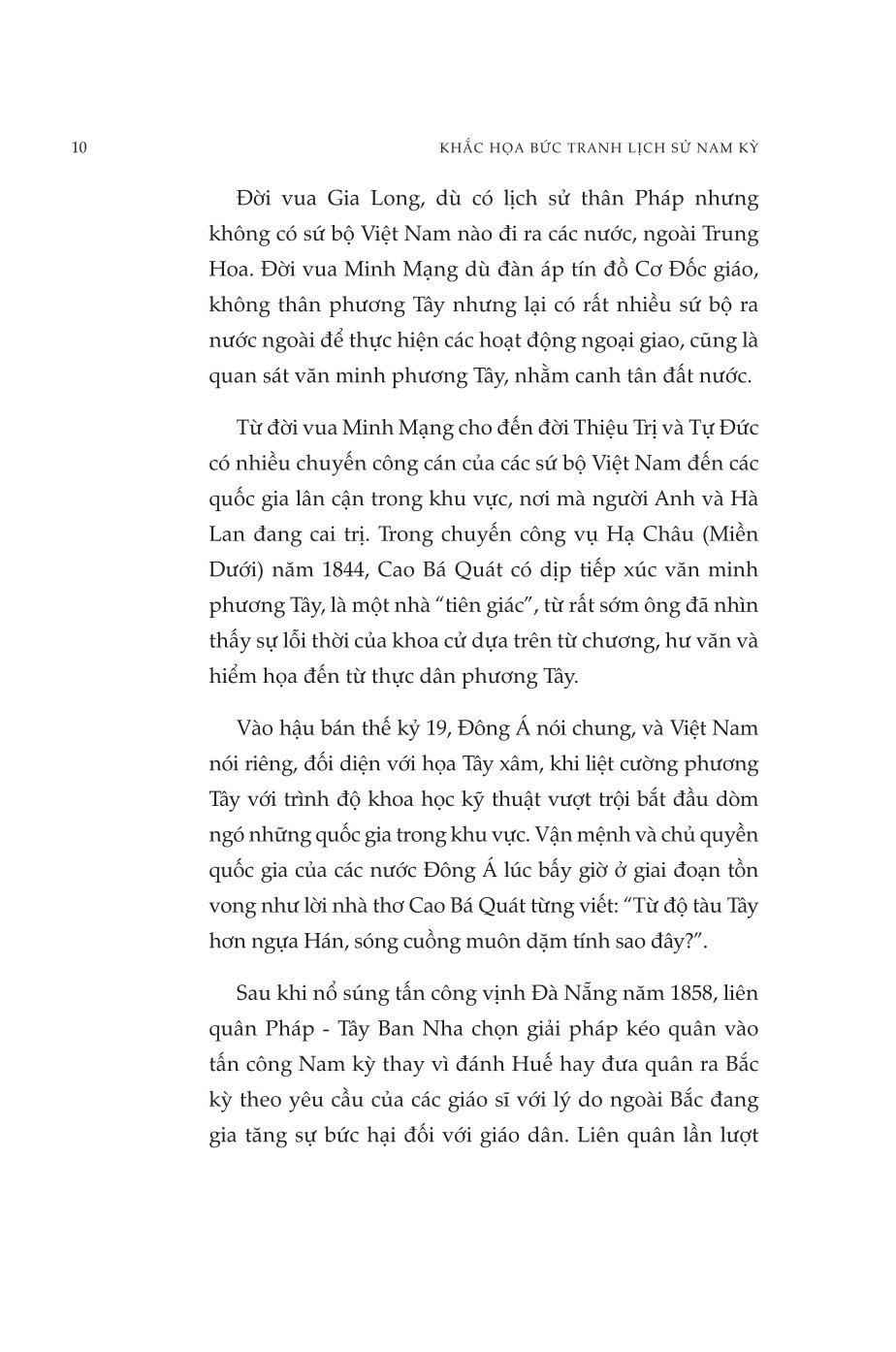 Khắc Họa Bức Tranh Lịch Sử Nam Kỳ - Nguyễn Quang Diệu