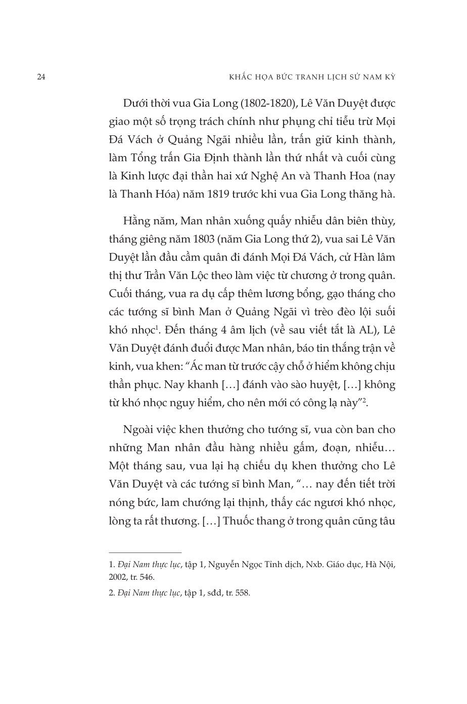 Khắc Họa Bức Tranh Lịch Sử Nam Kỳ - Nguyễn Quang Diệu